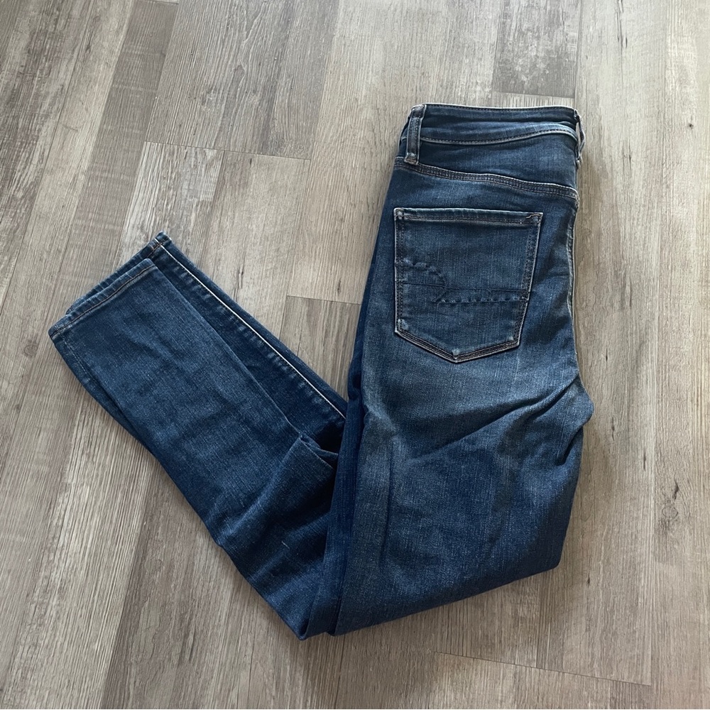 American Eagle Dark Wash Denim Jeggings
